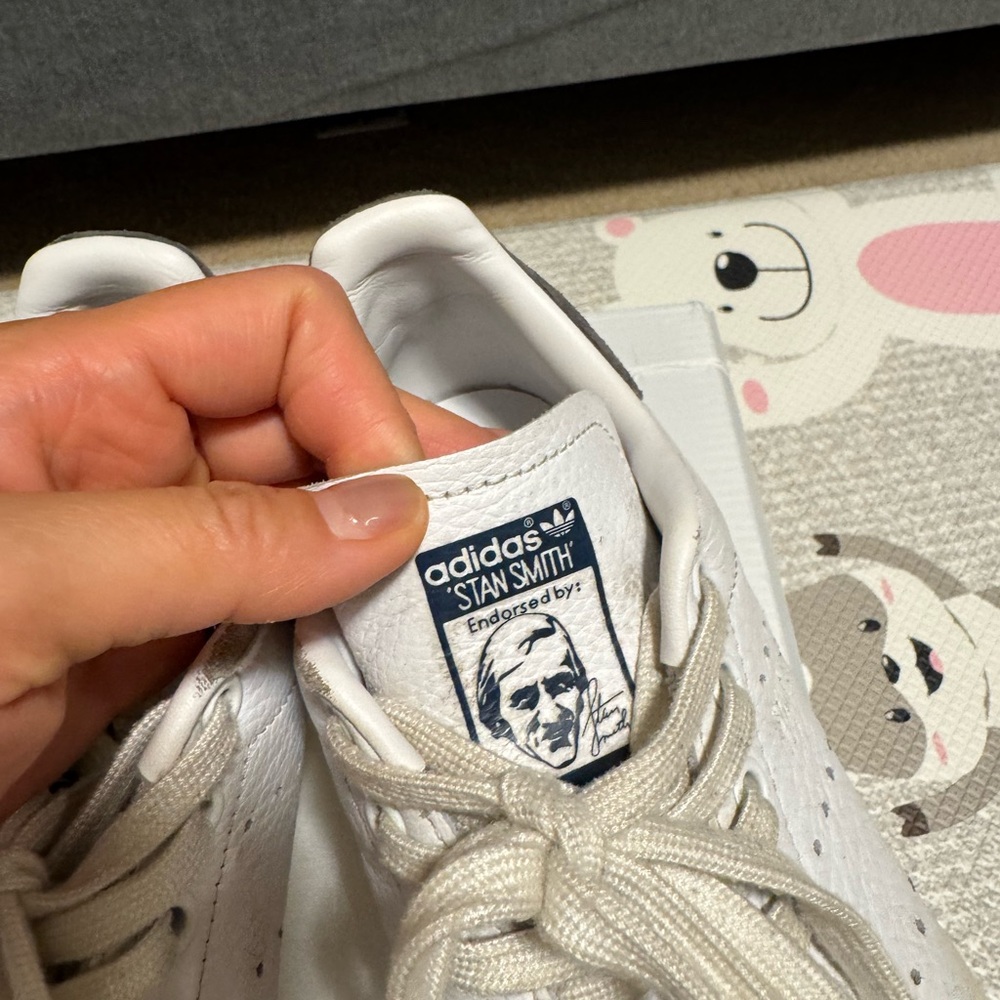 Adidas Stan Smith White Leather Shoes/ Sneakers
